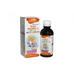 Sirop minerale Ca Mg Vitamina D3 